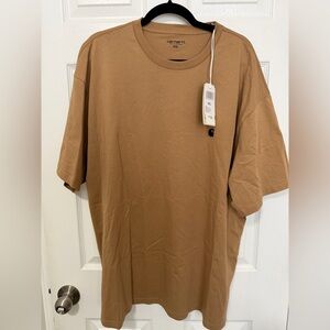 CARHARTT WORK IN PROGRESS
Black Logo Embroidery T-shirt